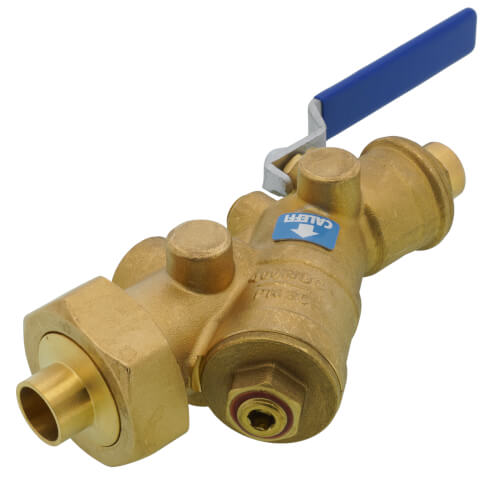 Main product image of 1/2" Sweat FlowCal Y-Strainer w/ Integral Ball Valve