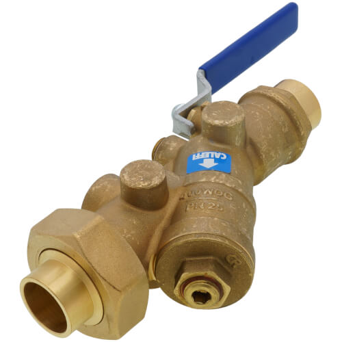 Main product image of 3/4" Sweat FlowCal Y-Strainer w/ Integral Ball Valve