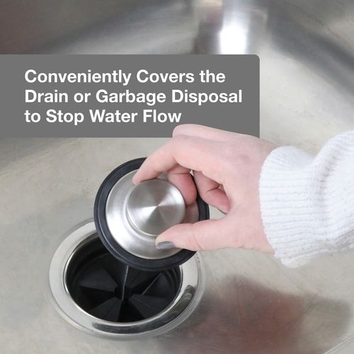 Main product image of Garbage Disposal Drain Stopper (Chrome)