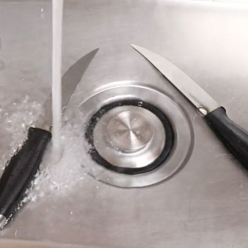 Main product image of Garbage Disposal Drain Stopper (Chrome)
