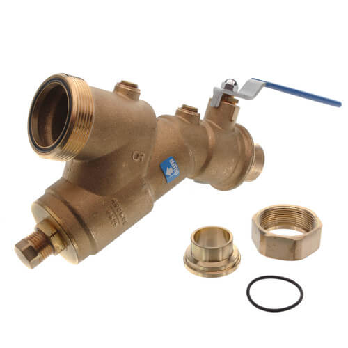 Main product image of 1" Sweat FlowCal Y-Strainer w/ Integral Ball Valve