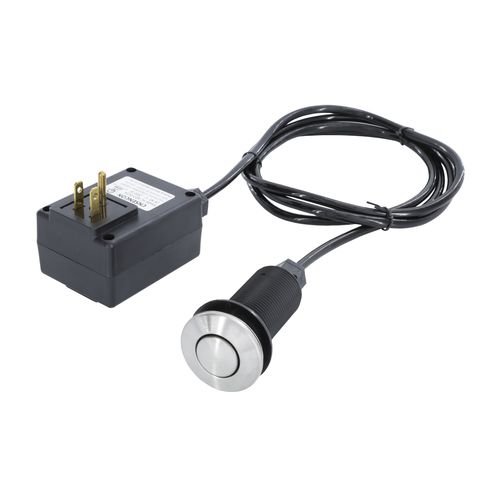 Main product image of Sink Top Mount Air Switch for Garbage Disposals (Stainless Steel)