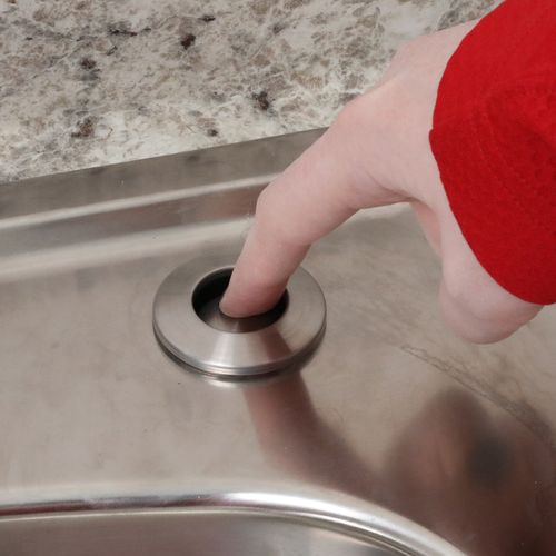Main product image of Sink Top Mount Air Switch for Garbage Disposals (Stainless Steel)