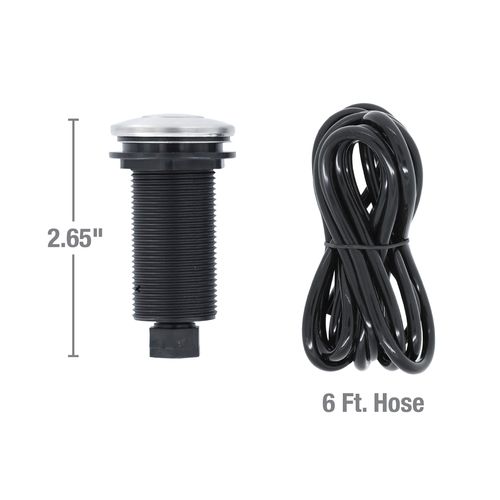 Main product image of Sink Top Mount Air Switch for Garbage Disposals (Stainless Steel)