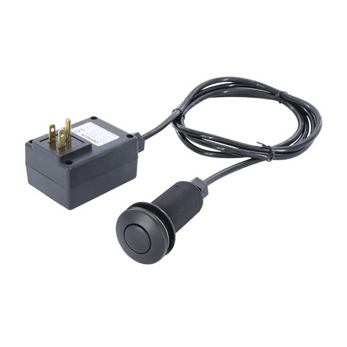 Main product image of Sink Top Mount Air Switch for Garbage Disposals (Matte Black)