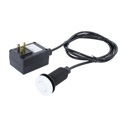 Main product image of Sink Top Mount Air Switch for Garbage Disposals (White)