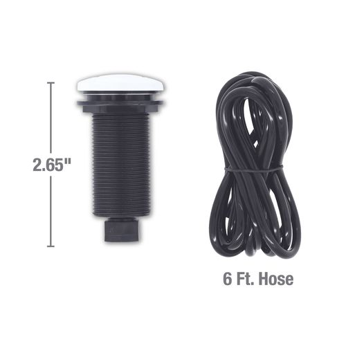 Main product image of Sink Top Mount Air Switch for Garbage Disposals (White)