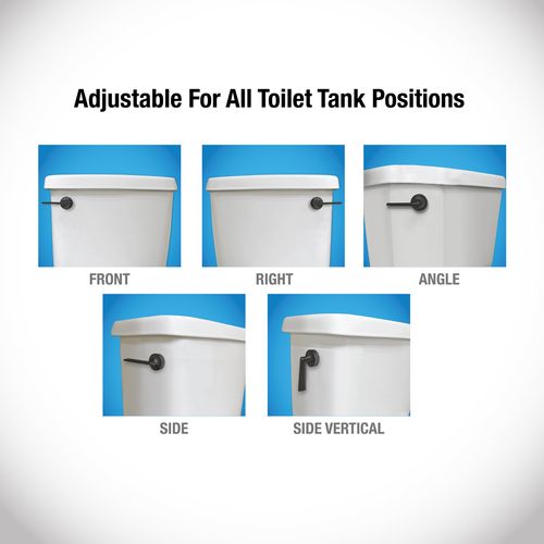 Main product image of Toilet Tank Lever Replacement Handle (Matte Black)