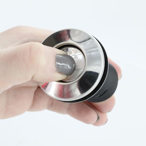 Main product image of Sink Top Mount Air Switch Button for Garbage Disposals (Chrome)
