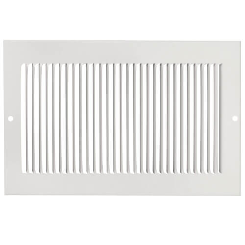 Main product image of 6" x 10" (Wall Opening Size) White Return Air Grille (650 Series)