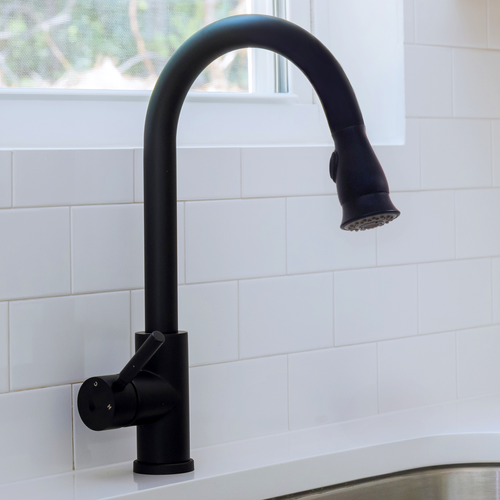 Main product image of Smart Spray Pull-Down Fraucet Spray Head (Matte Black)