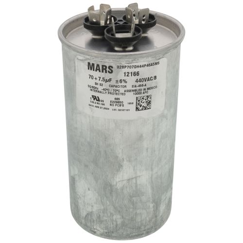 Main product image of 70/7.5 MFD Dual Section Motor Run Capacitors (440V)