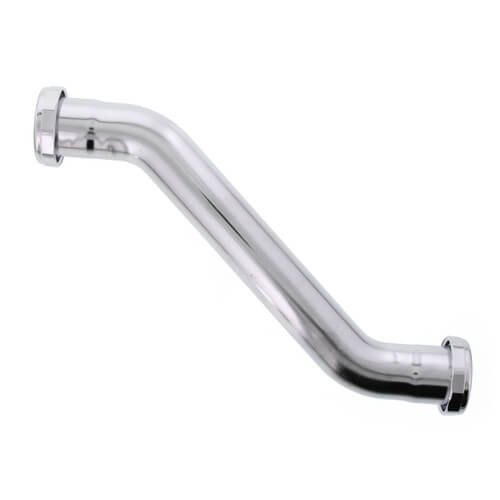 Main product image of 1-1/4" 22 Gauge, Double Offset (Chrome Plated)