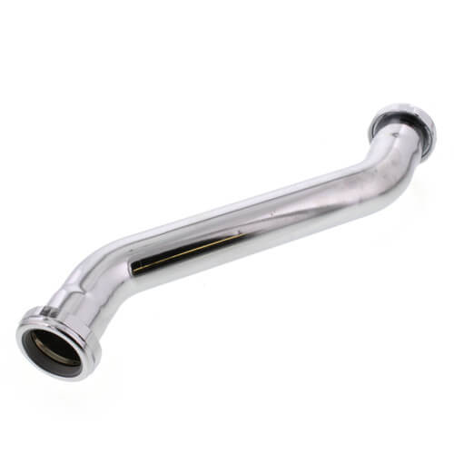 Main product image of 1-1/4" 22 Gauge, Double Offset (Chrome Plated)