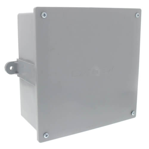 8" X 8" X 4" Sch. 40 PVC Junction Box