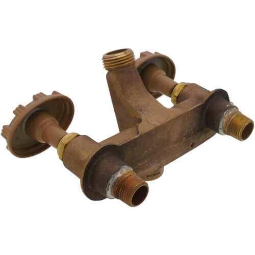 Main product image of Model 122 1/2" MPT x Sweat Inlet Horizontal Hot & Cold Anti-Siphon Wall Faucet