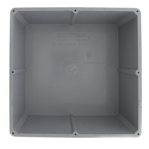 12" X 12" X 6" Sch. 40 PVC Junction Box