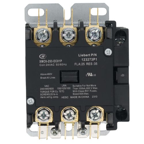 Main product image of 3P 30A 24V Contactor W/Aux NO/NC, 10125599P2S