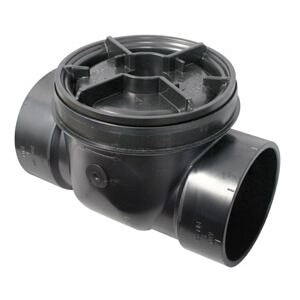 Main product image of 4" ABS Backwater Valve w/ Hub