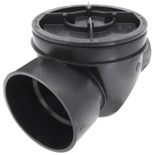 123286 IPEX 123286 6" ABS Backwater Valve w/ Hub