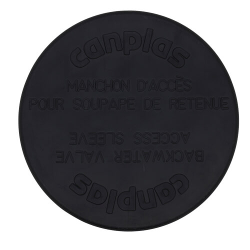 Main product image of 3" ABS DWV Backwater Valve Replacement Sleeve Lid