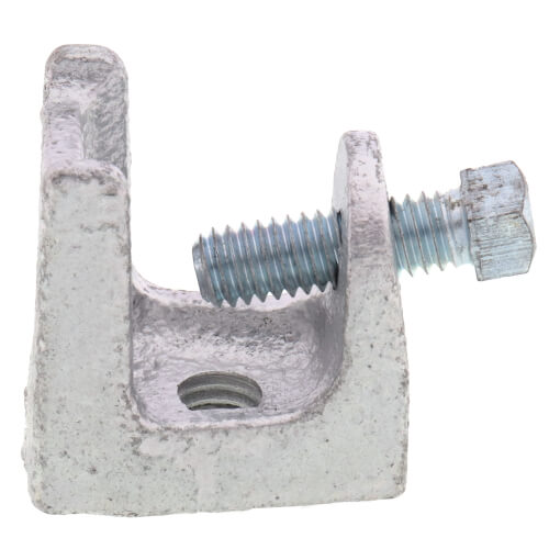 Main product image of 3/8" - 16 Malleable Iron Beam Clamp w/ 3/4" Opening