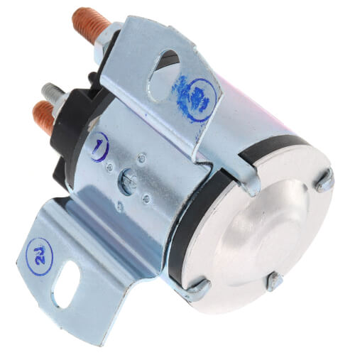 Main product image of Solenoid w/ Continuous Duty, Normally Open Continuous Contact Rating 100 Amps (24 VDC Isolated Coil)