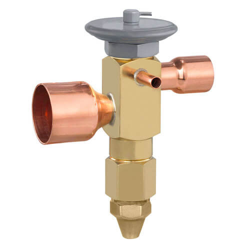 Main product image of OVE-15-GA 7/8" x 1-1/8" ODF Thermal Expansion Valve w/ 120" Capillary (15 Ton)