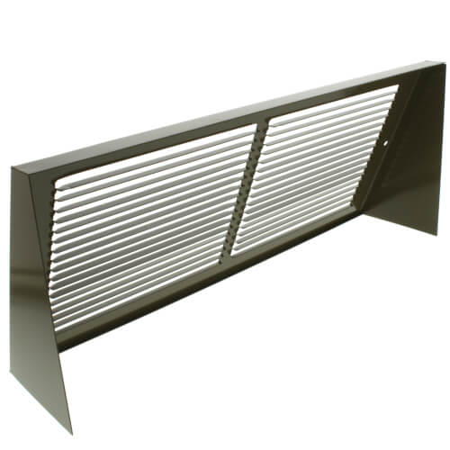 12478 Hart & Cooley 12478 14" x 6" Golden Sand Baseboard Return Air