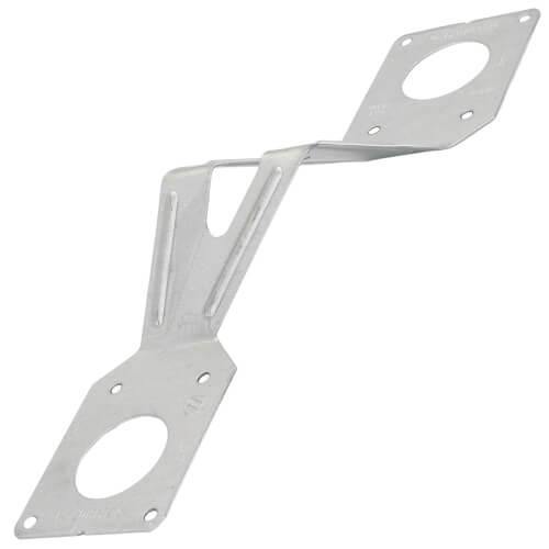 1/2", 3/4", 1" Galvanized Steel Ceiling Bracket (9-5/8" x 5")