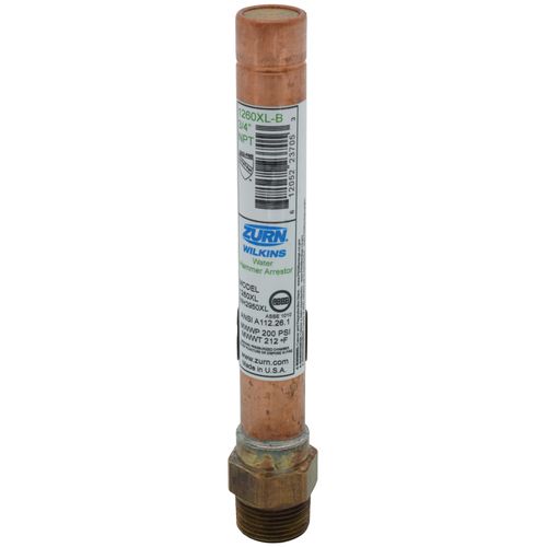 Main product image of 1260XL-B, 3/4" Lead Free MNPT Water Hammer Arrestor