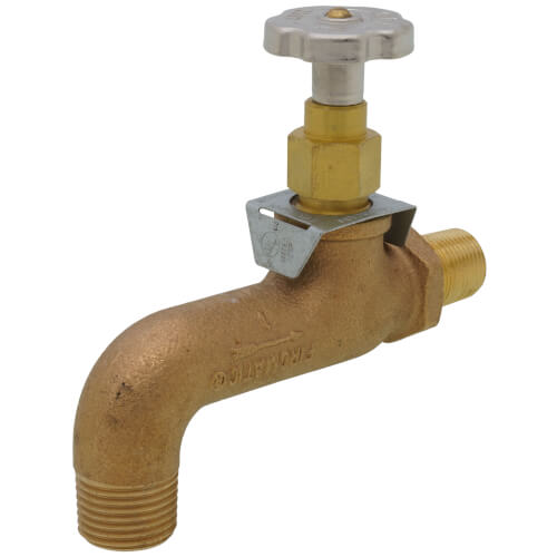 Main product image of 1/2" MPT Inlet x 3/8" MPT Nipple Outlet 90&deg Fusible Tank Valve