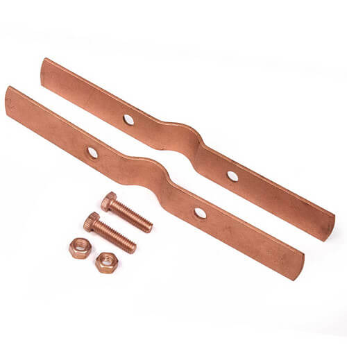 6" Copper Epoxy Coated Riser Clamp