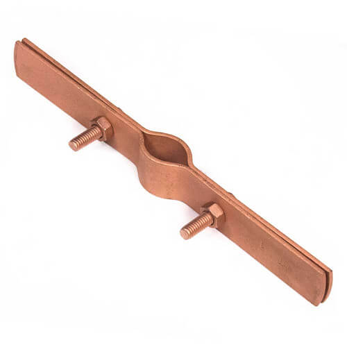 CLRSEC06 Piers CLRSEC06 6" Copper Epoxy Coated Riser Clamp