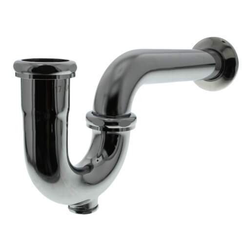 Main product image of 1-1/2" Chrome Plated Brass P-Trap, 17 GA W/CO