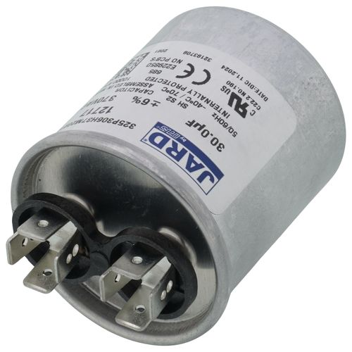 Main product image of 30 MFD Round Run Capacitor (370V)