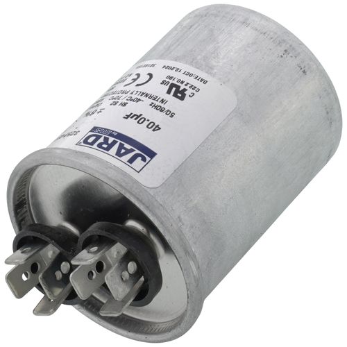 Main product image of 40 MFD Round Run Capacitor (370V)