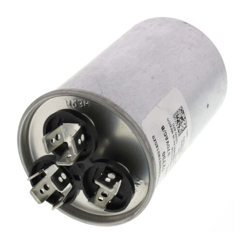 Main product image of 35/3 MFD Round Run Capacitor (370V)
