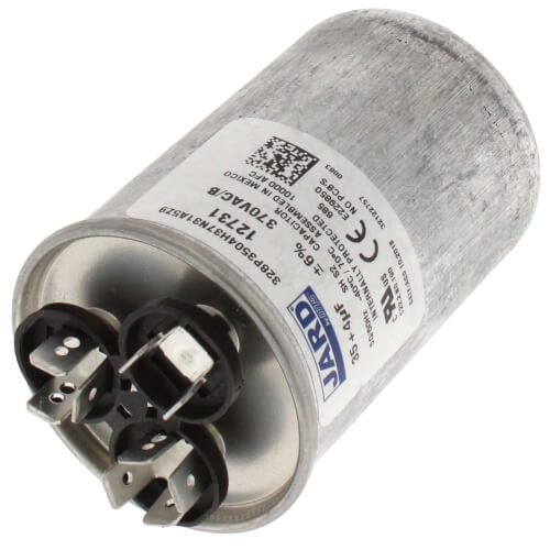 Main product image of 35/4 MFD Round Run Capacitor (370V)