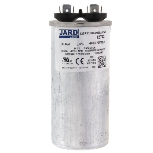 35 MFD Round Run Capacitor (440V)
