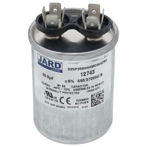 Main product image of 35 MFD Round Run Capacitor (440V)