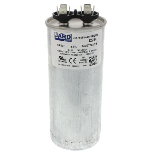 Main product image of 60 MFD Round Run Capacitor (440V)