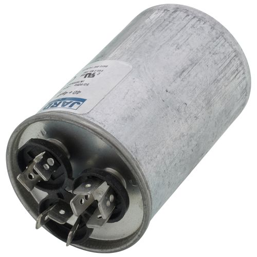 Main product image of 40/4 MFD Round Run Capacitor (370V)
