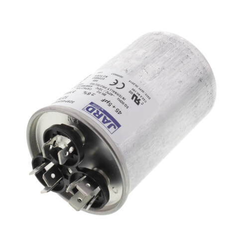 Main product image of 45/5 MFD Round Run Capacitor (370V)