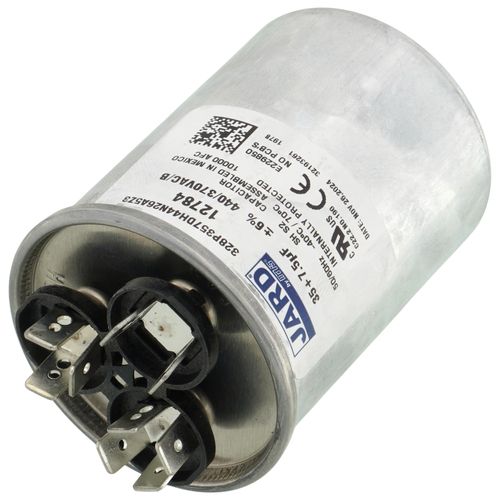 Main product image of 35/7.5 MFD Round Run Capacitor (440V)