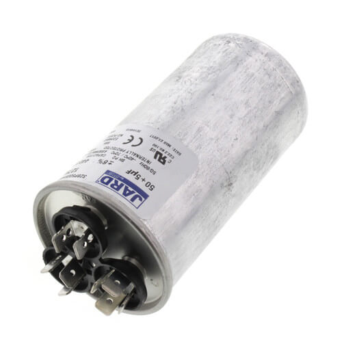 Main product image of 50/5 MFD Round Run Capacitor (440/370V)