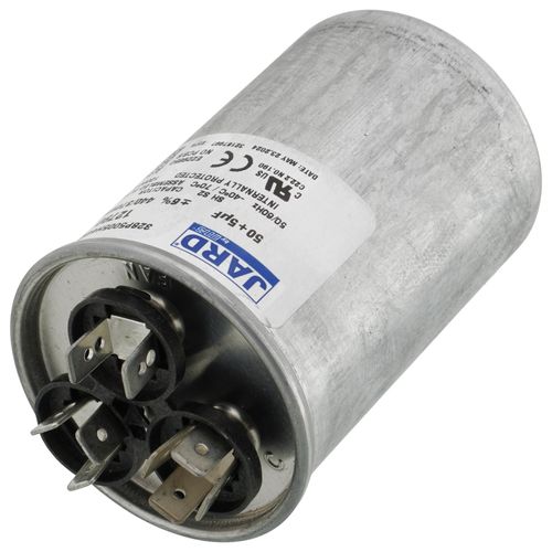Main product image of 50/5 MFD Round Run Capacitor (440/370V)