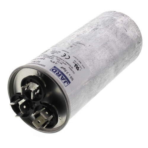 Main product image of 50/7.5 MFD Round Run Capacitor (440V)