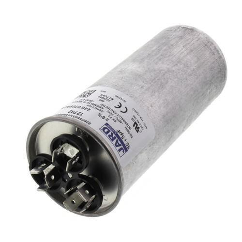 Main product image of 55/5 MFD Round Run Capacitor (440/370V)