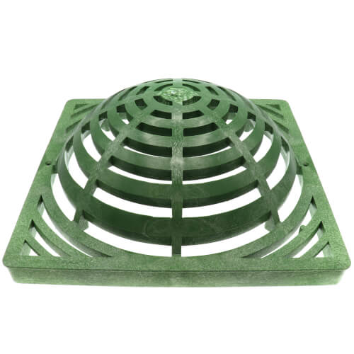 Main product image of 12" Square Catch Basin Atrium Grate (Green)